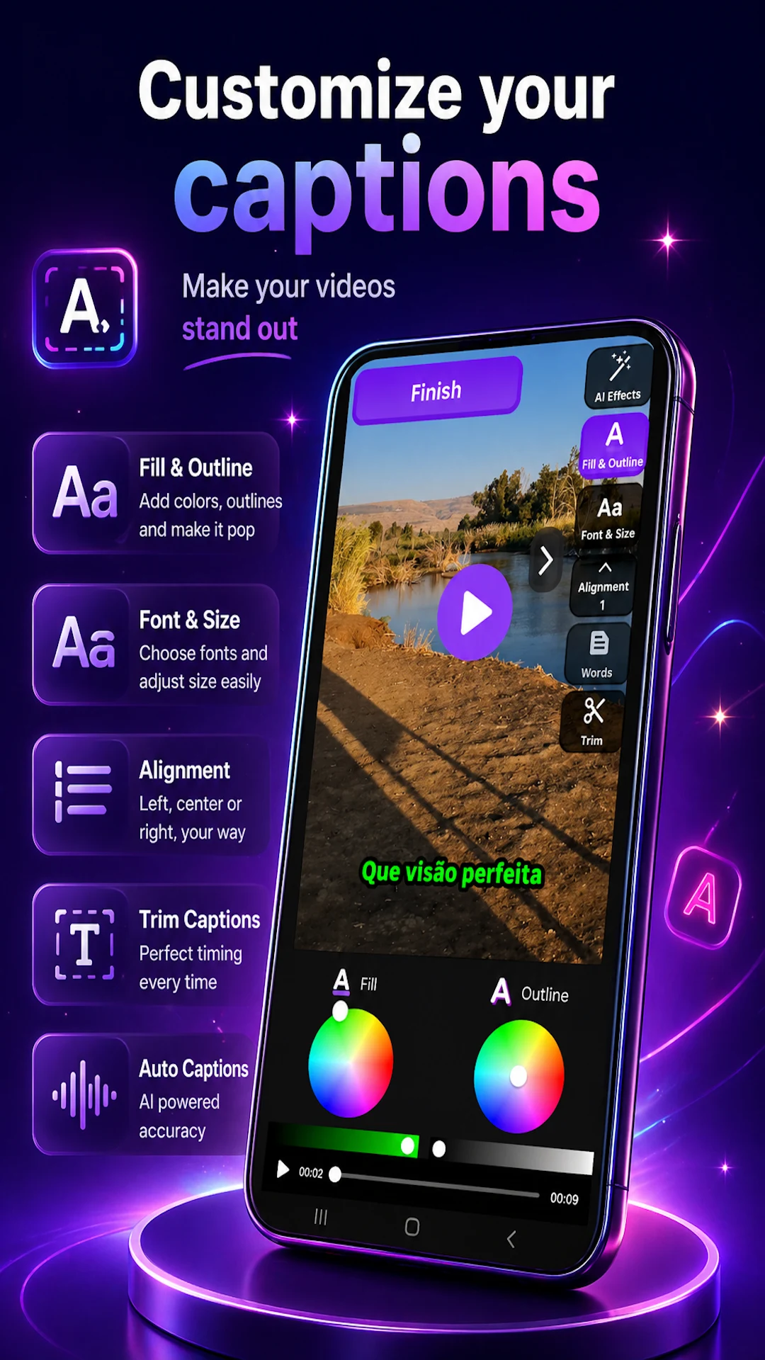 AI Auto Captions screenshot